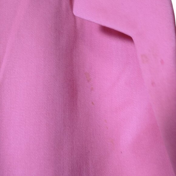 Escada Women's Size 36 Pink Button Front Wool Blazer Jacket READ - Picture 6 of 11